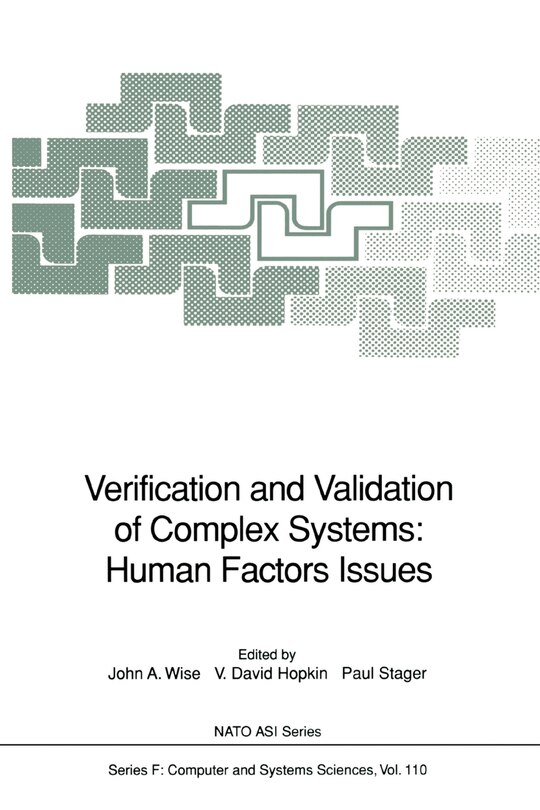 Front cover_Verification And Validation Of Complex Systems