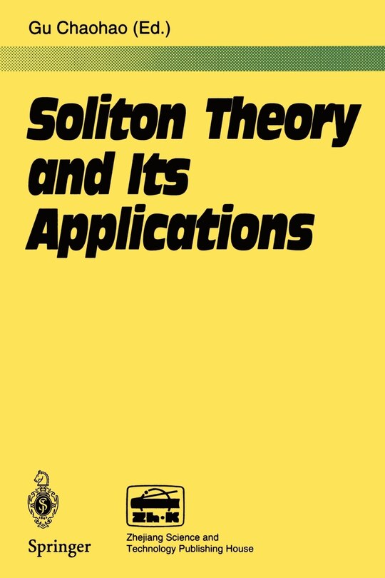 Front cover_Soliton Theory and Its Applications
