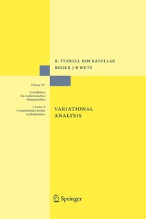 Front cover_Variational Analysis