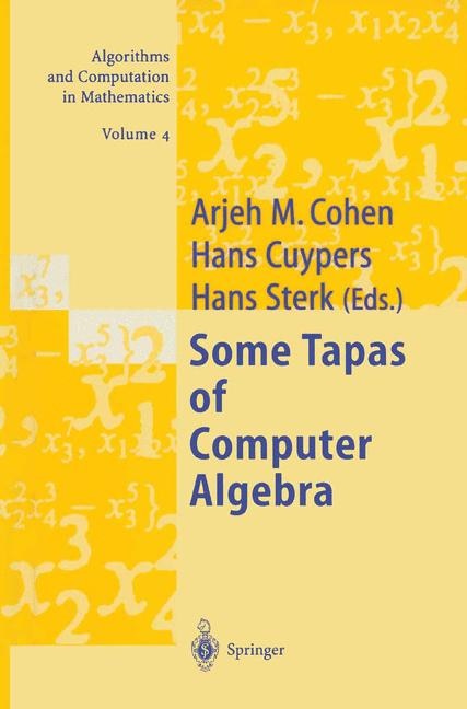 Couverture_Some Tapas of Computer Algebra