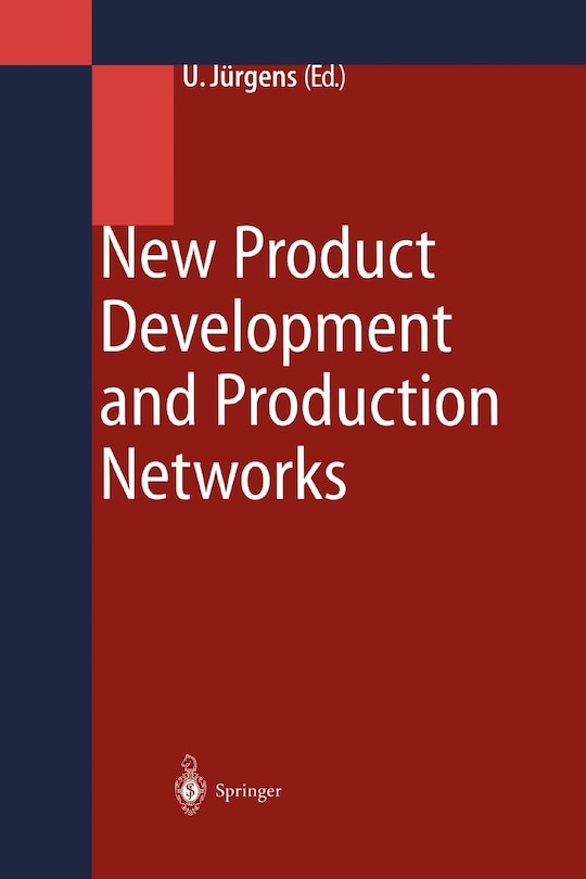 Couverture_New Product Development and Production Networks