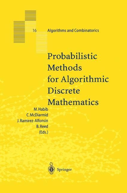 Front cover_Probabilistic Methods for Algorithmic Discrete Mathematics