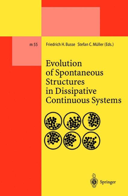 Front cover_Evolution of Spontaneous Structures in Dissipative Continuous Systems