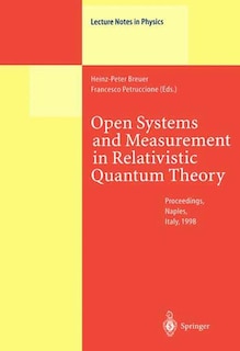 Front cover_Open Systems and Measurement in Relativistic Quantum Theory