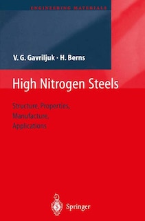 Front cover_High Nitrogen Steels