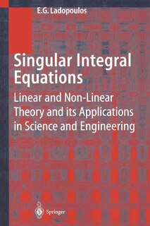 Front cover_Singular Integral Equations