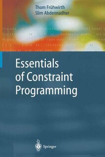 Front cover_Essentials of Constraint Programming