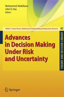 Couverture_Advances in Decision Making Under Risk and Uncertainty
