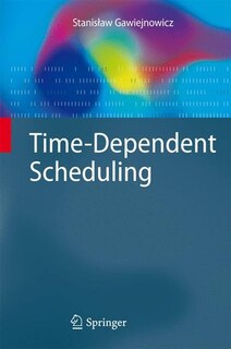 Couverture_Time-Dependent Scheduling