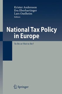 Couverture_National Tax Policy in Europe