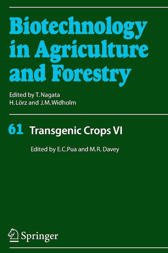 Front cover_Transgenic Crops VI
