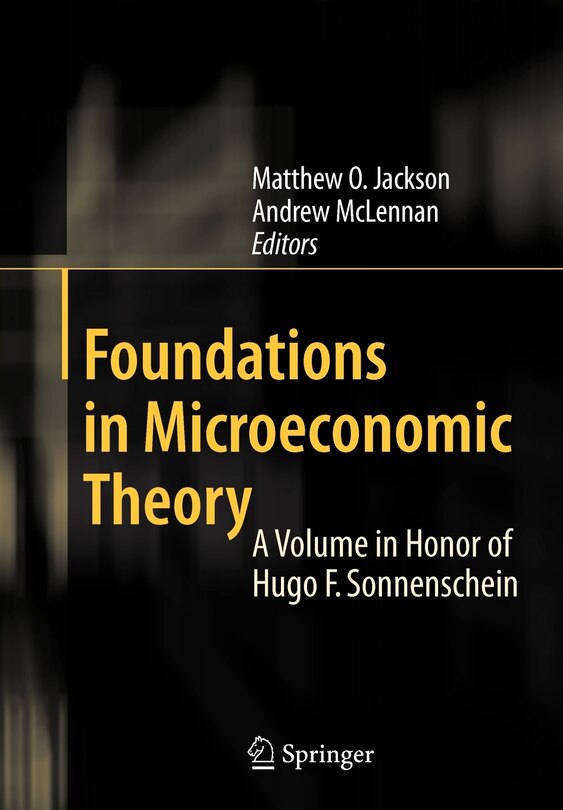 Couverture_Foundations in Microeconomic Theory
