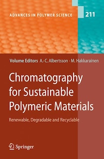 Front cover_Chromatography for Sustainable Polymeric Materials