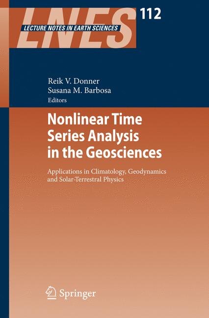 Front cover_Nonlinear Time Series Analysis in the Geosciences