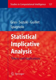 Front cover_Statistical Implicative Analysis