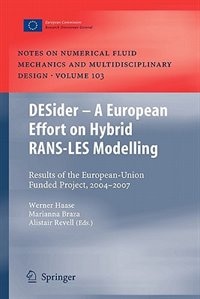 Front cover_Desider - A European Effort on Hybrid Rans-Les Modelling