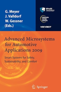 Couverture_Advanced Microsystems for Automotive Applications 2009