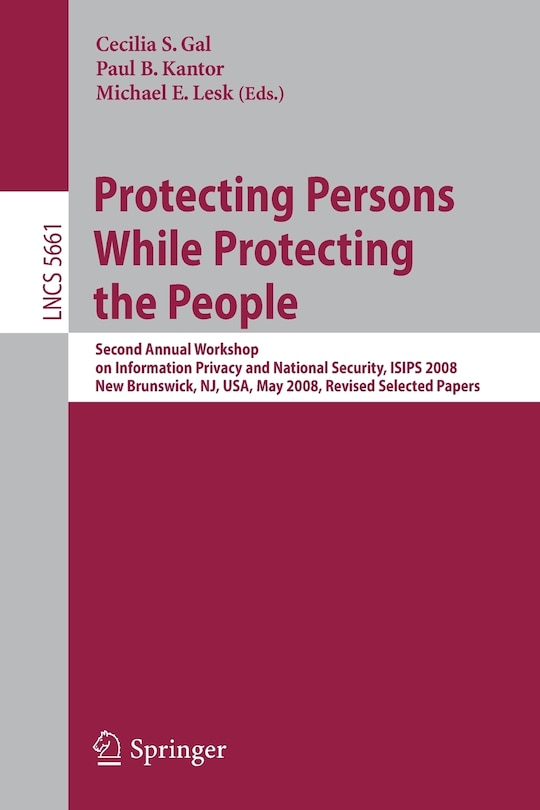 Front cover_Protecting Persons While Protecting the People