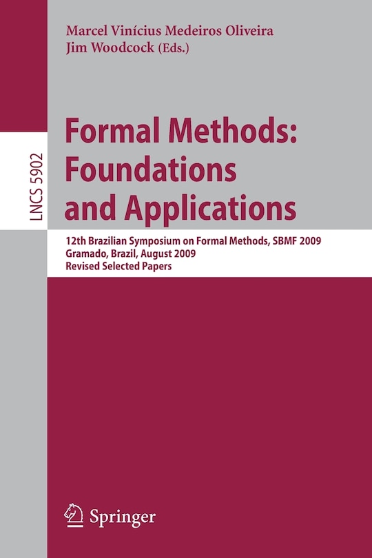 Front cover_Formal Methods