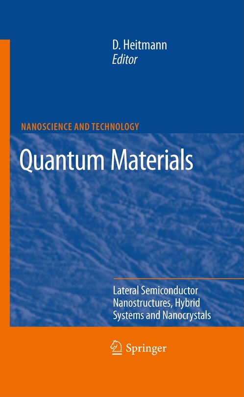 Couverture_Quantum Materials, Lateral Semiconductor Nanostructures, Hybrid Systems and Nanocrystals