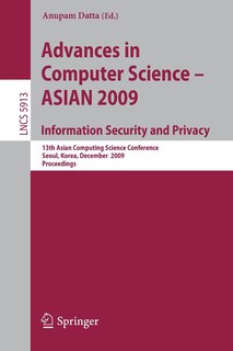 Couverture_Advances In Computer Science, Information Security And Privacy