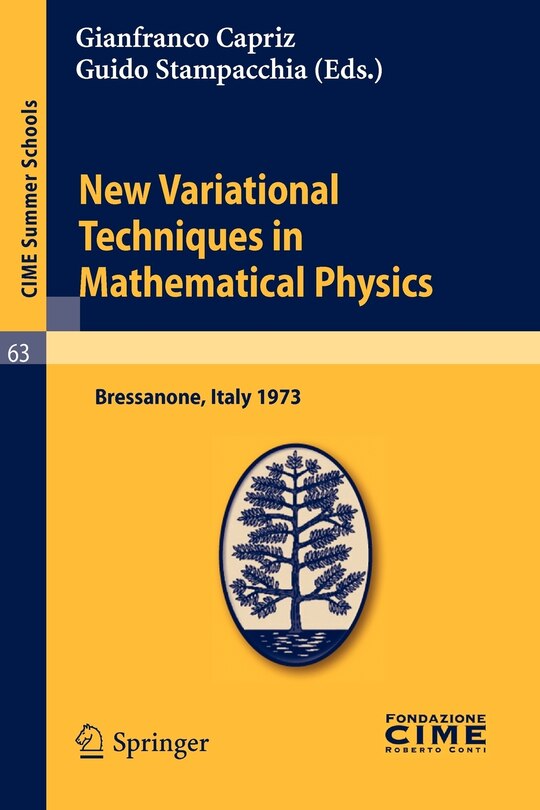 Couverture_New Variational Techniques in Mathematical Physics