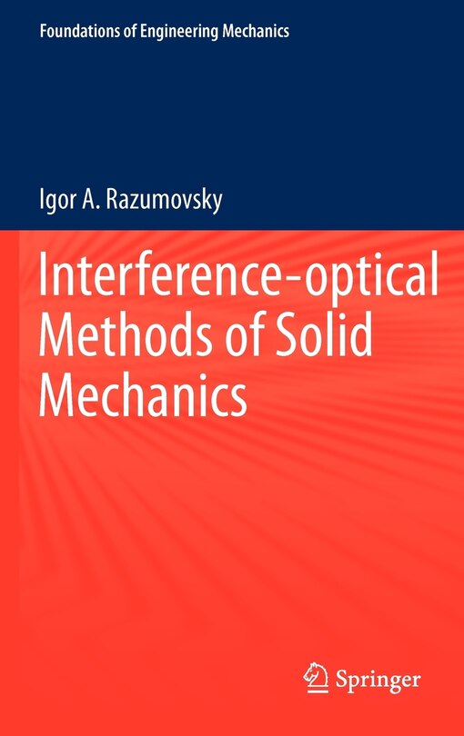Front cover_Interference-optical Methods of Solid Mechanics
