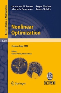 Front cover_Nonlinear Optimization