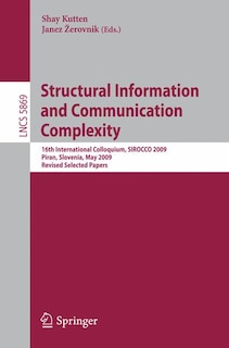 Front cover_Structural Information and Communication Complexity