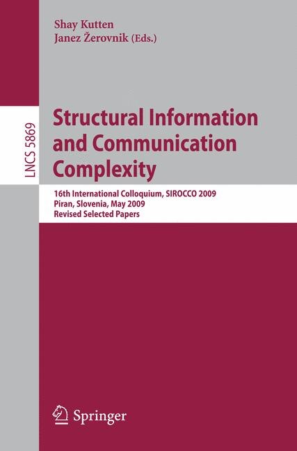 Front cover_Structural Information and Communication Complexity