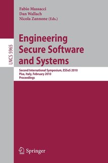 Couverture_Engineering Secure Software and Systems