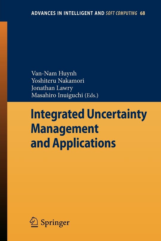 Couverture_Integrated Uncertainty Management and Applications