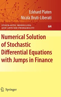 Couverture_Numerical Solution of Stochastic Differential Equations with Jumps in Finance