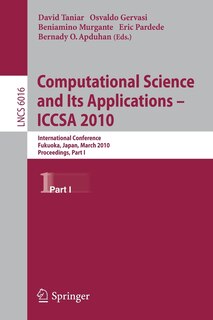 Couverture_Computational Science and Its Applications - ICCSA 2010