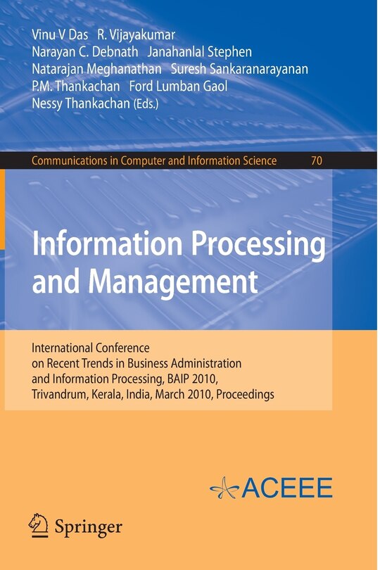 Front cover_Information Processing and Management