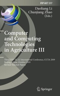 Couverture_Computer and Computing Technologies in Agriculture III