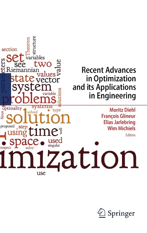 Couverture_Recent Advances in Optimization and its Applications in Engineering