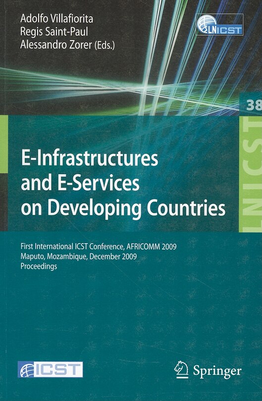 Front cover_E-Infrastructures and E-Services on Developing Countries