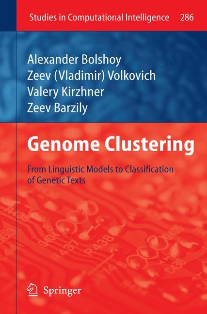 Front cover_Genome Clustering