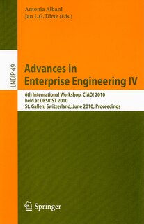 Front cover_Advances in Enterprise Engineering IV