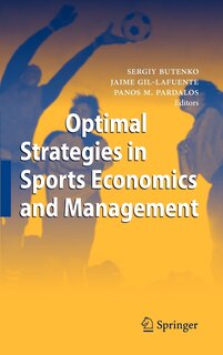 Front cover_Optimal Strategies in Sports Economics and Management