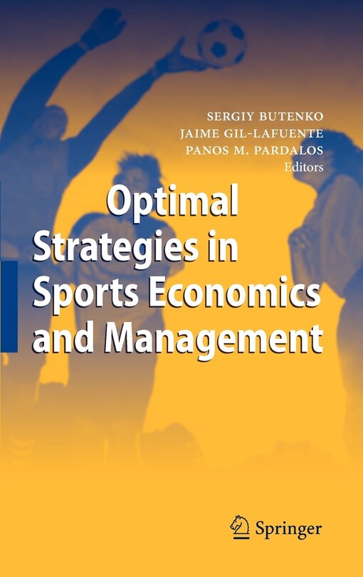 Front cover_Optimal Strategies in Sports Economics and Management