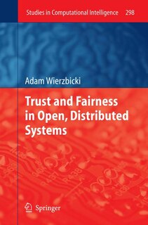 Front cover_Trust and Fairness in Open, Distributed Systems