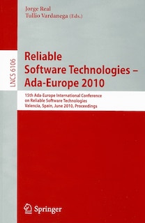 Couverture_Reliable Software Technologies - Ada-Europe 2010