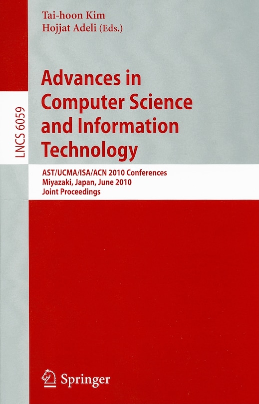 Couverture_Advances in Computer Science and Information Technology