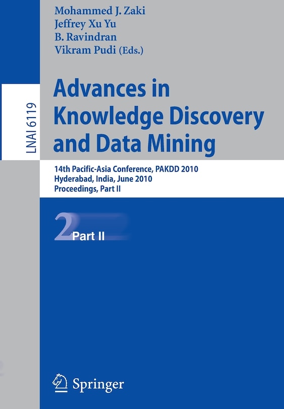 Front cover_Advances in Knowledge Discovery and Data Mining, Part II