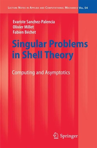 Front cover_Singular Problems in Shell Theory