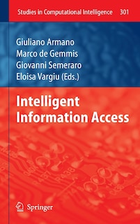 Front cover_Intelligent Information Access