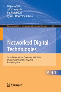 Couverture_Networked Digital Technologies, Part I