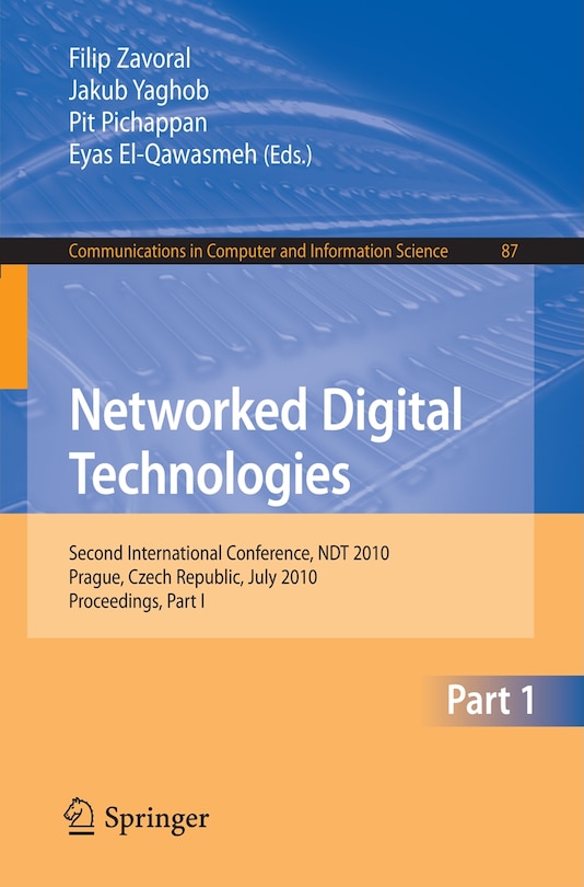 Couverture_Networked Digital Technologies, Part I